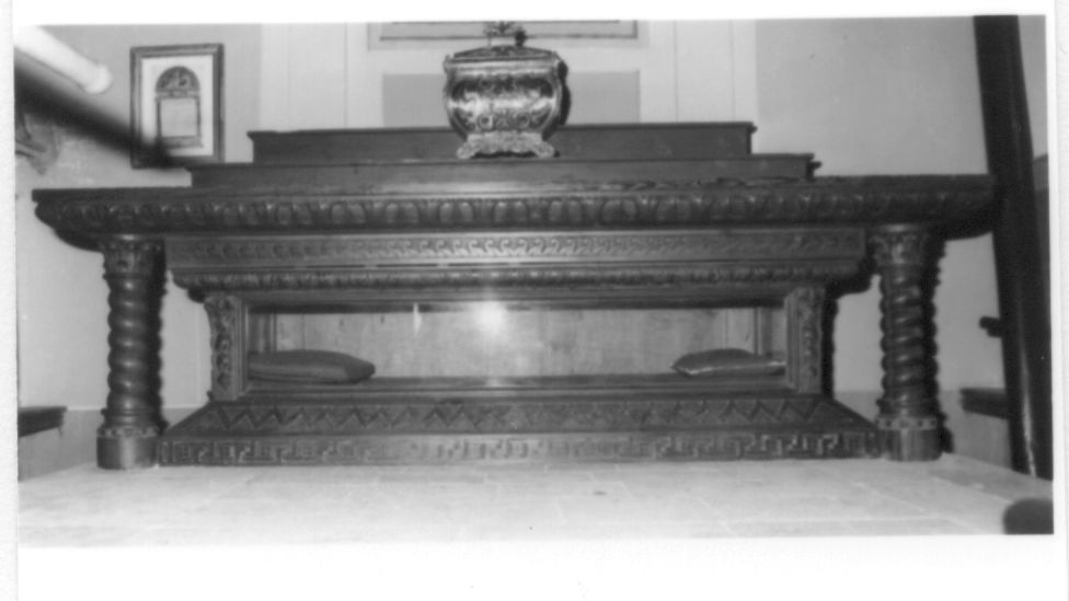 mensa d'altare, opera isolata - bottega Italia centrale (sec. XIX)