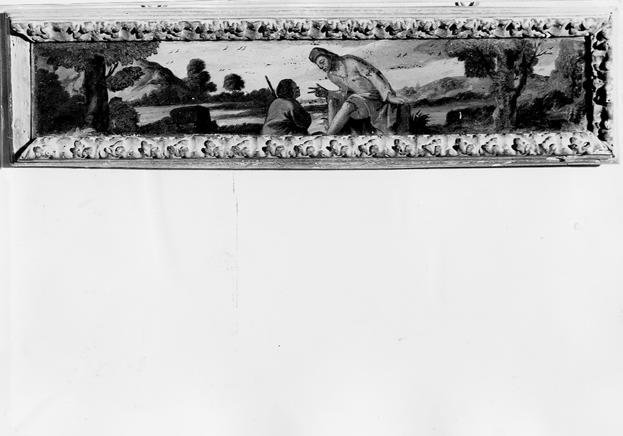 paesaggio (dipinto) di Clocher V (attribuito) (inizio sec. XIX)