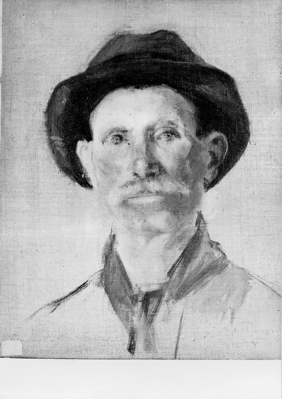 ritratto Romualdo Marino, ritratto d'uomo (dipinto) di Cardone Francesco (attribuito) (fine, fine sec. XIX, sec. XIX)