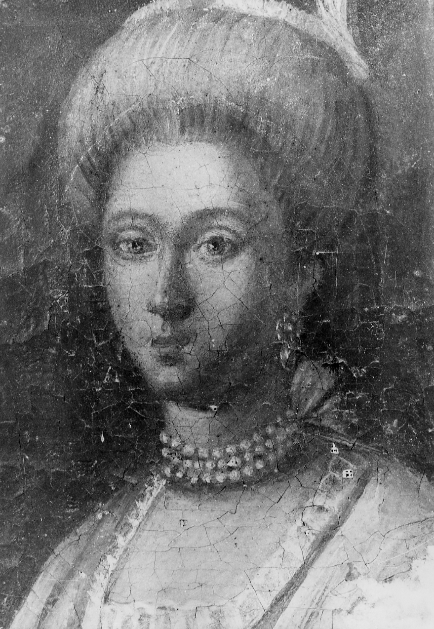 ritratto di Annamaria Campana, ritratto di donna (dipinto) di De Litiis Giulio Cesare (attribuito) (fine sec. XVIII)