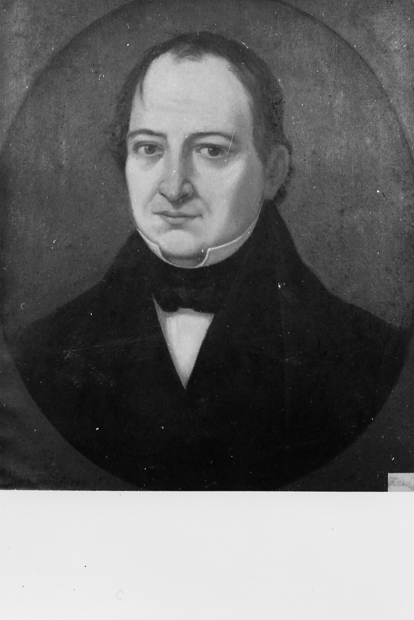 ritratto di Gabriele Rossetti, ritratto d'uomo (dipinto) di Giacomucci Cesaria (sec. XIX)