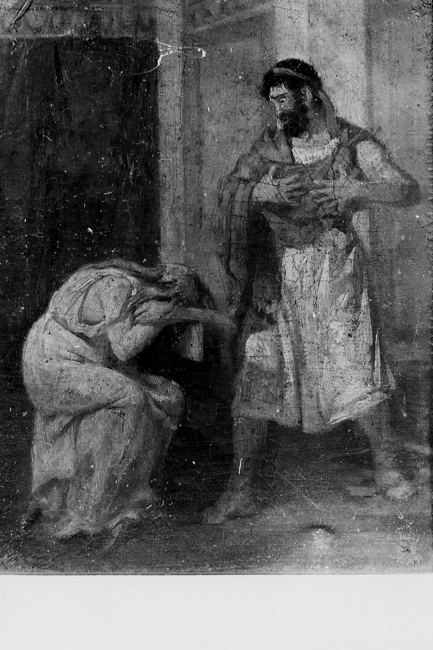 Coriolano (dipinto) - manifattura Italia centrale (inizio sec. XIX)