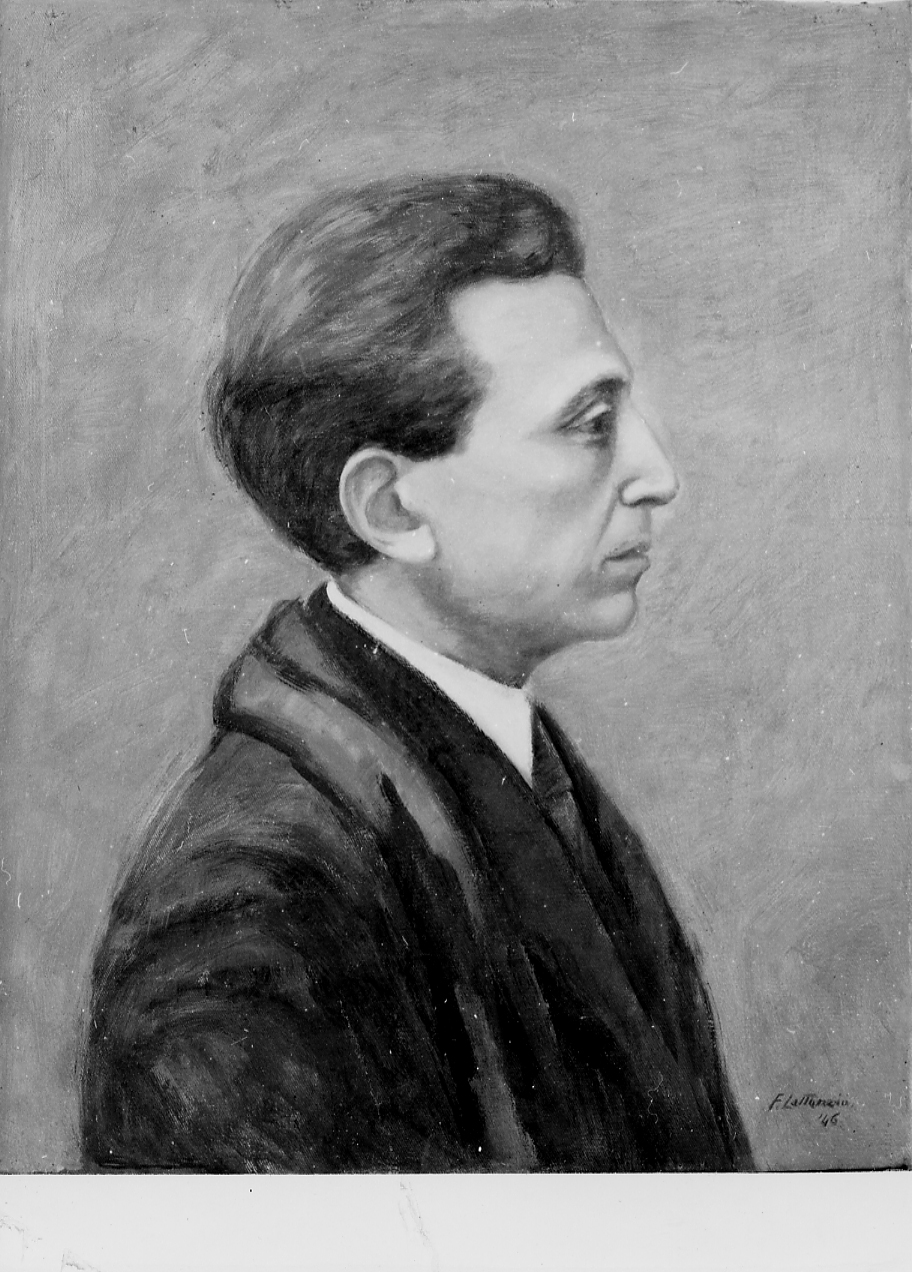ritratto d'uomo (dipinto) di Lattanzio Filandro (sec. XX)