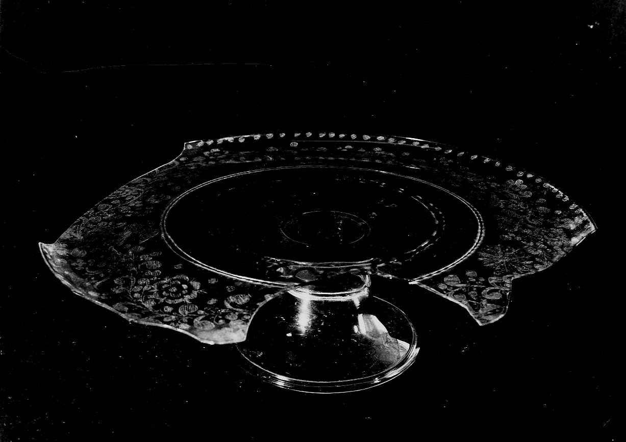 alzata, frammento di Briati Giuseppe (bottega) (sec. XVIII)