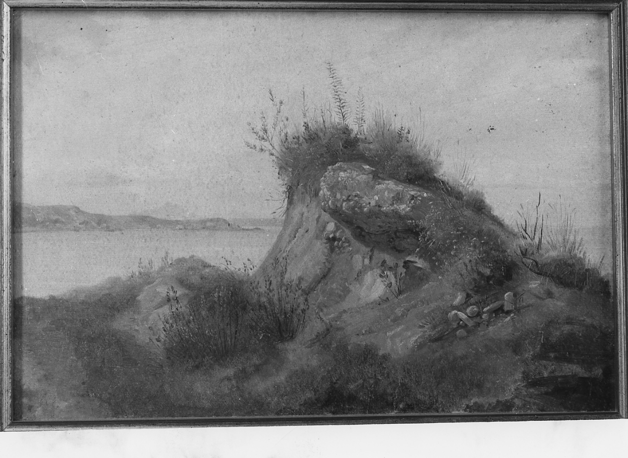 studio fatto al Vasto, paesaggio (dipinto) di Palizzi Filippo (sec. XIX)