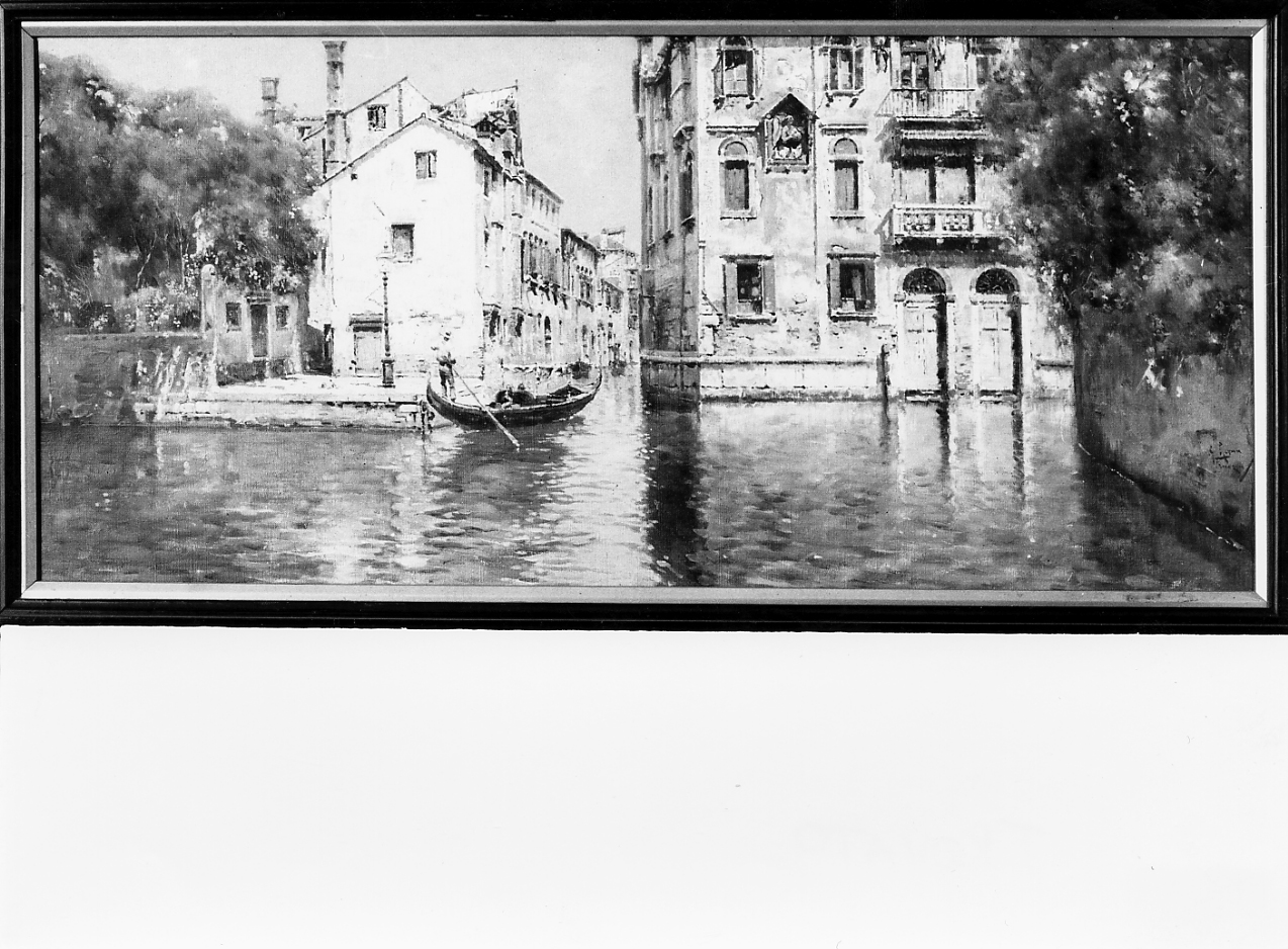 veduta di Venezia, veduta di città (dipinto) di Reina Giuseppe (prima metà sec. XIX)