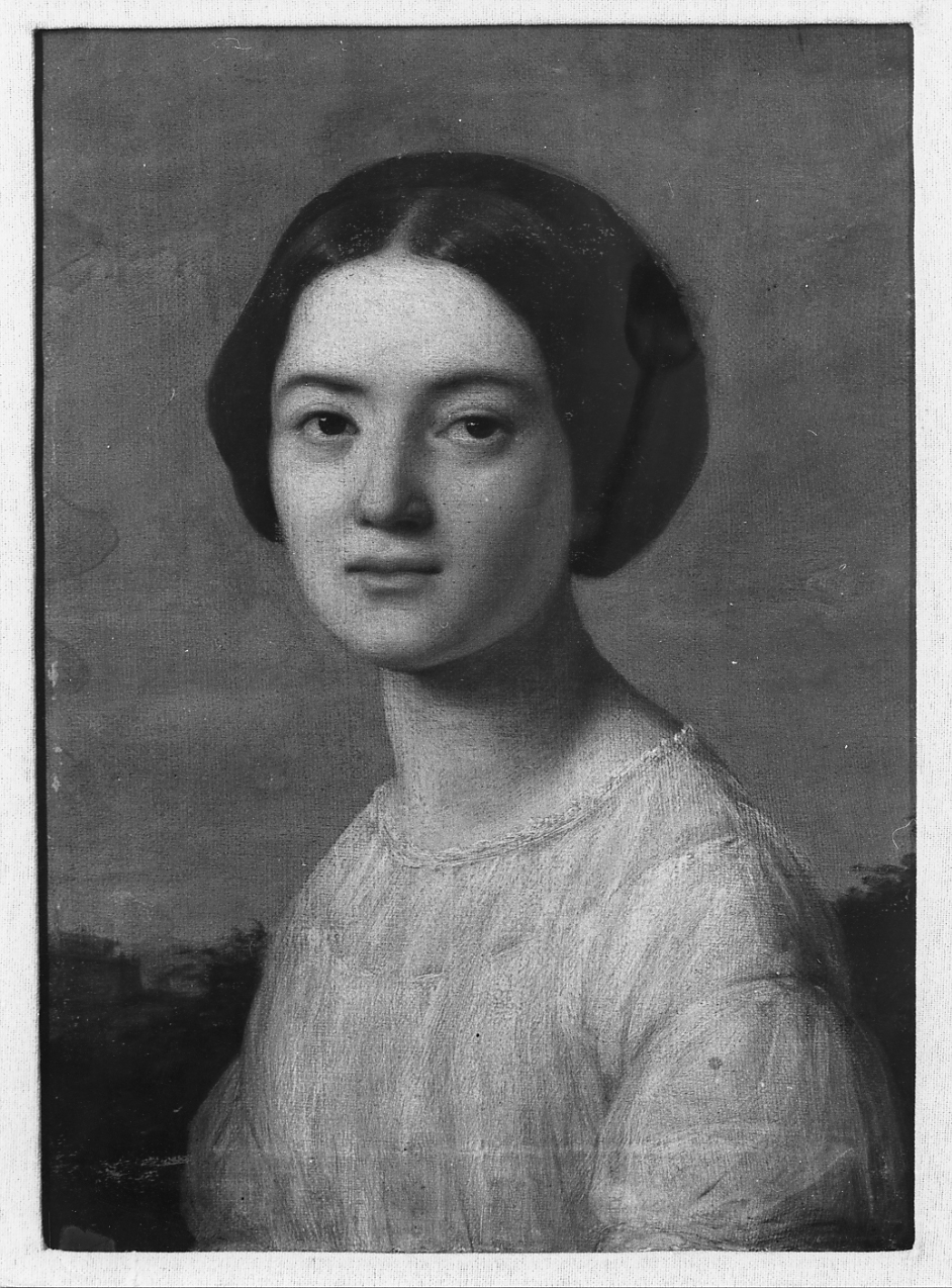 ritratto di donna (dipinto) - ambito Italia centrale (sec. XVIII)