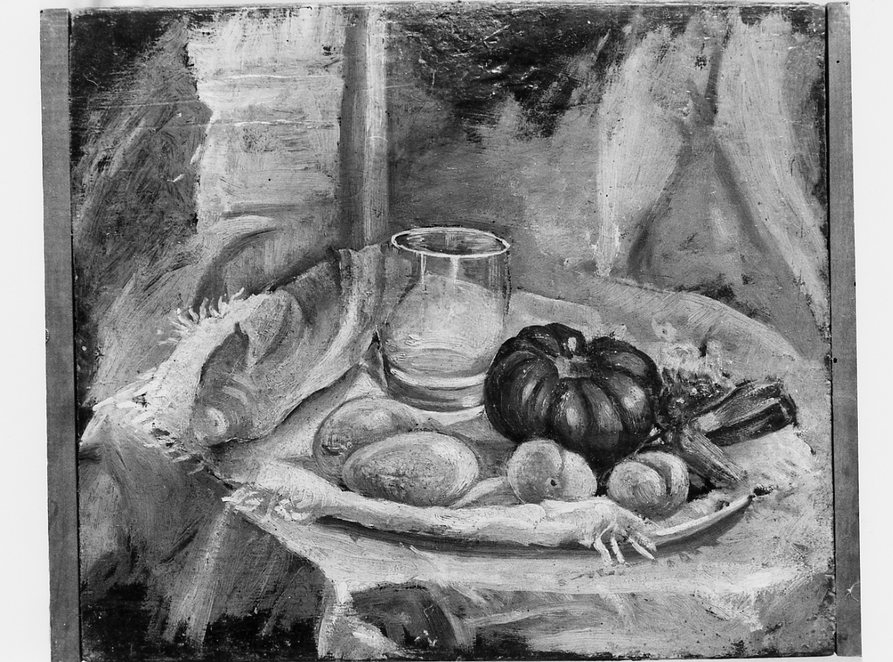 natura morta con frutta (dipinto) - ambito Italia centrale (sec. XIX)