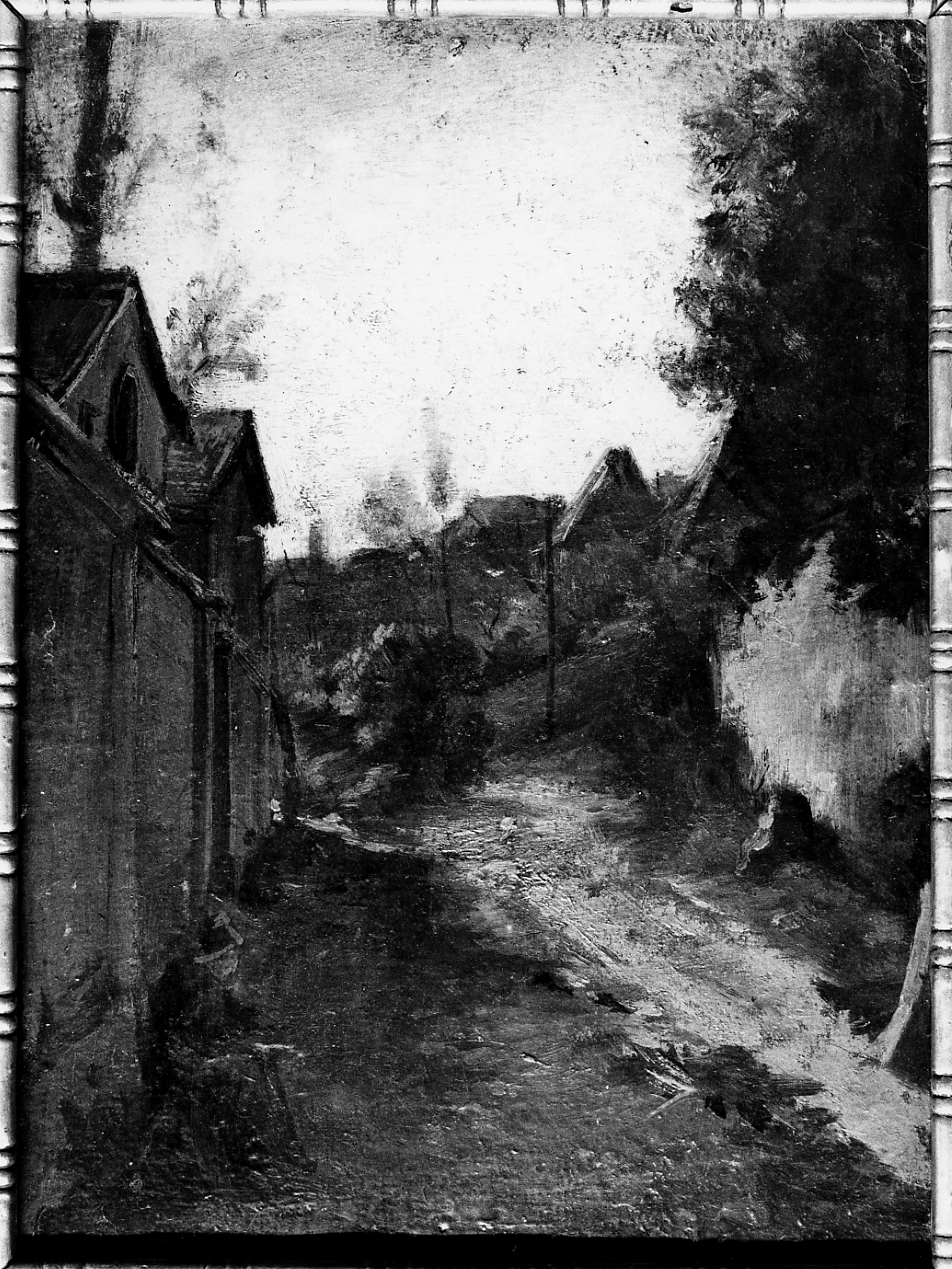 paesaggio (dipinto) - ambito Italia centrale (sec. XIX)