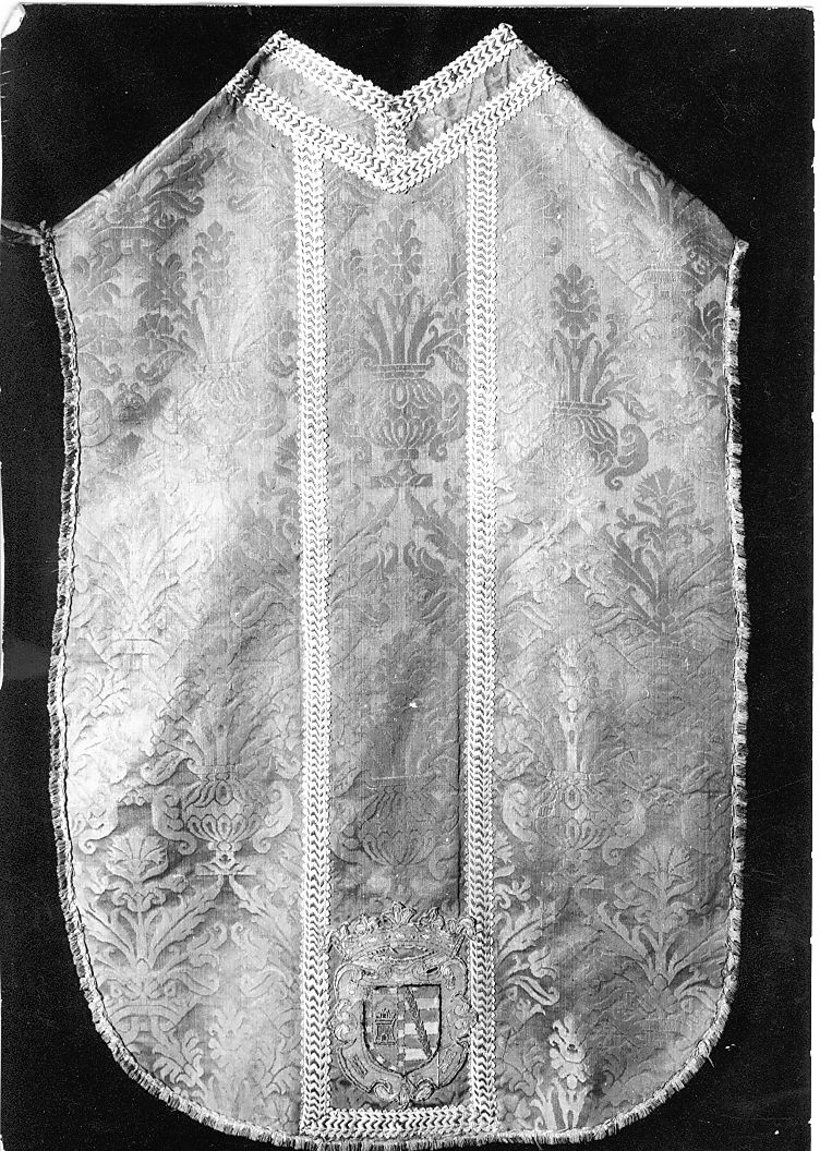 motivi decorativi floreali (pianeta) - ambito Italia centrale (sec. XVII)