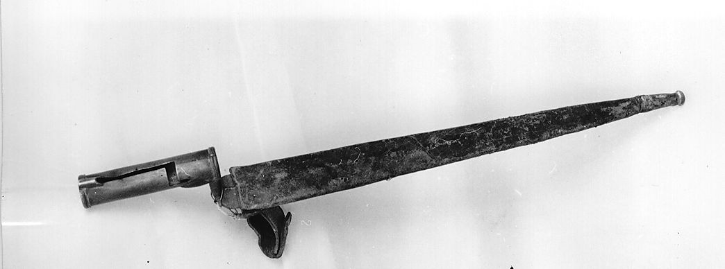 baionetta - ambito Italia centrale (fine/inizio secc. XVIII/ XIX)