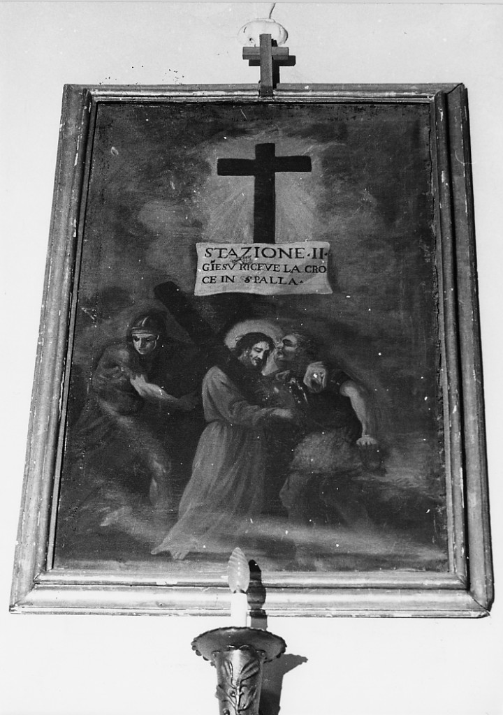 Stazioni della Via Crucis (dipinto) - ambito Italia centrale (secc. XVII/ XVIII)