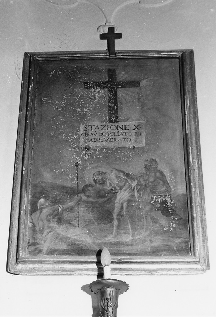 Stazioni della Via Crucis (dipinto) - ambito Italia centrale (secc. XVII/ XVIII)