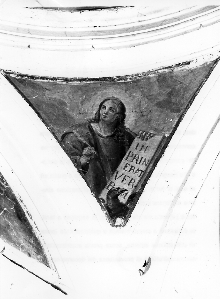 San Giovanni Evangelista, San Giovanni Evangelista (dipinto, opera isolata) - ambito Italia centrale (sec. XVIII)