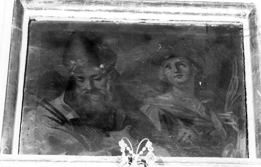 San Biagio e Santa Lucia, San Biagio e Santa Lucia (dipinto, opera isolata) - ambito Italia centrale (sec. XVIII)