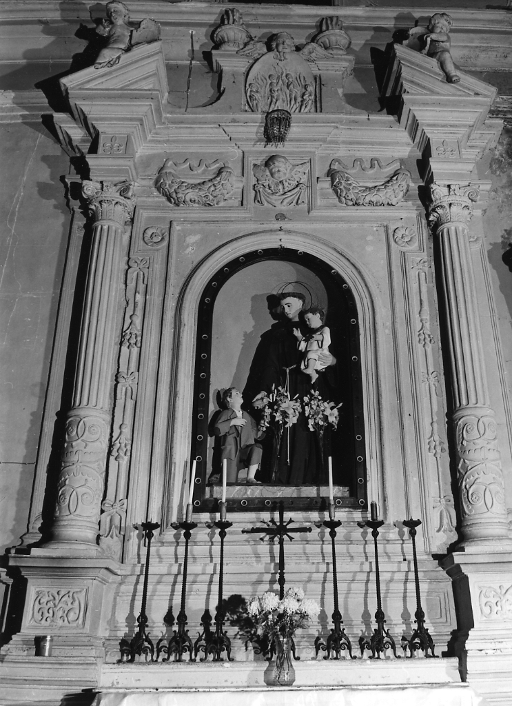 altare, opera isolata - bottega Italia centrale (sec. XVIII)