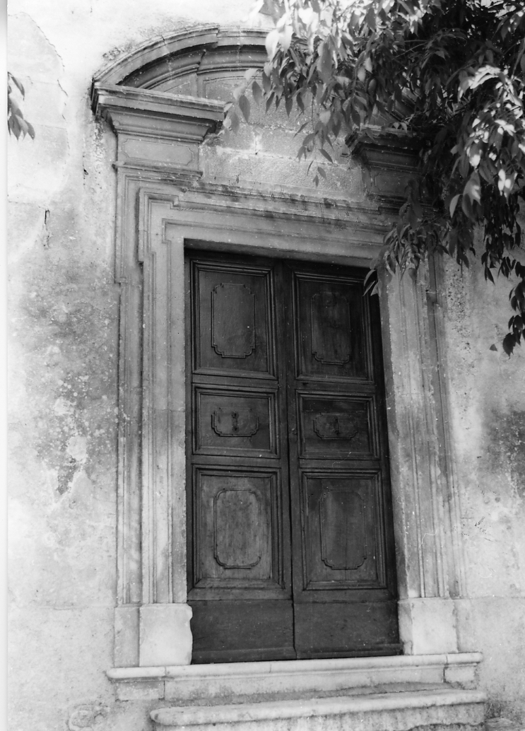 porta, opera isolata - bottega Italia centrale (sec. XVIII)