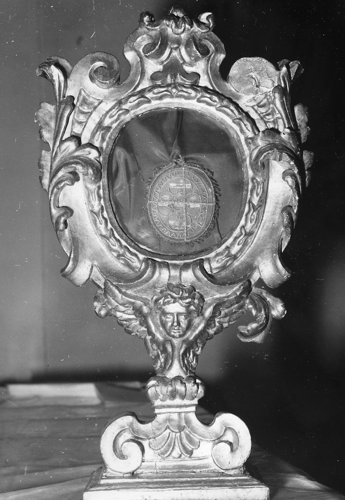 reliquiario, serie - bottega Italia centrale (sec. XVIII)