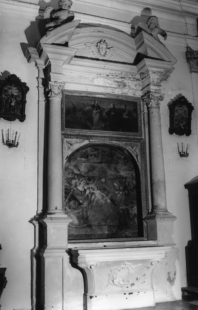 altare, opera isolata - bottega Italia centrale (sec. XVIII)