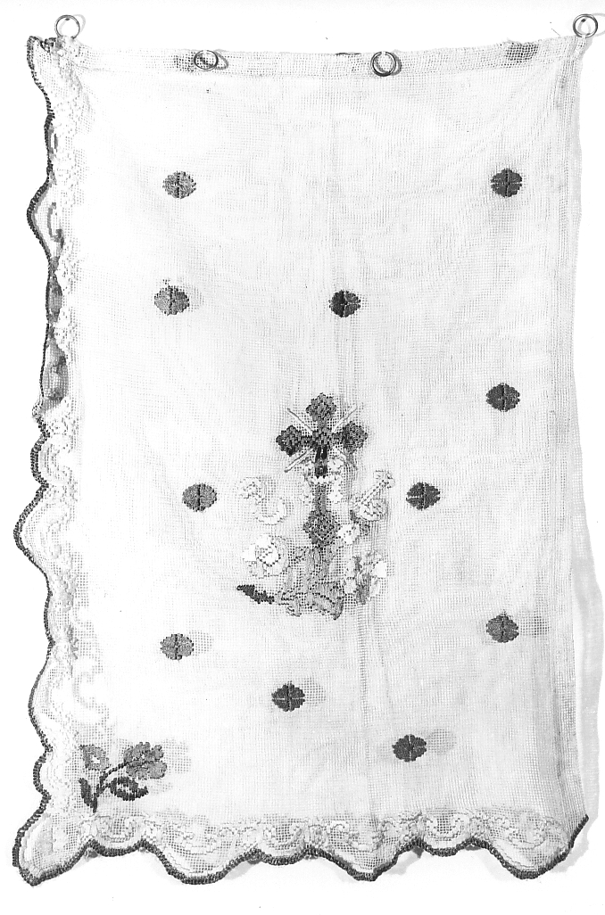 conopeo, opera isolata - manifattura abruzzese (secc. XIX/ XX)