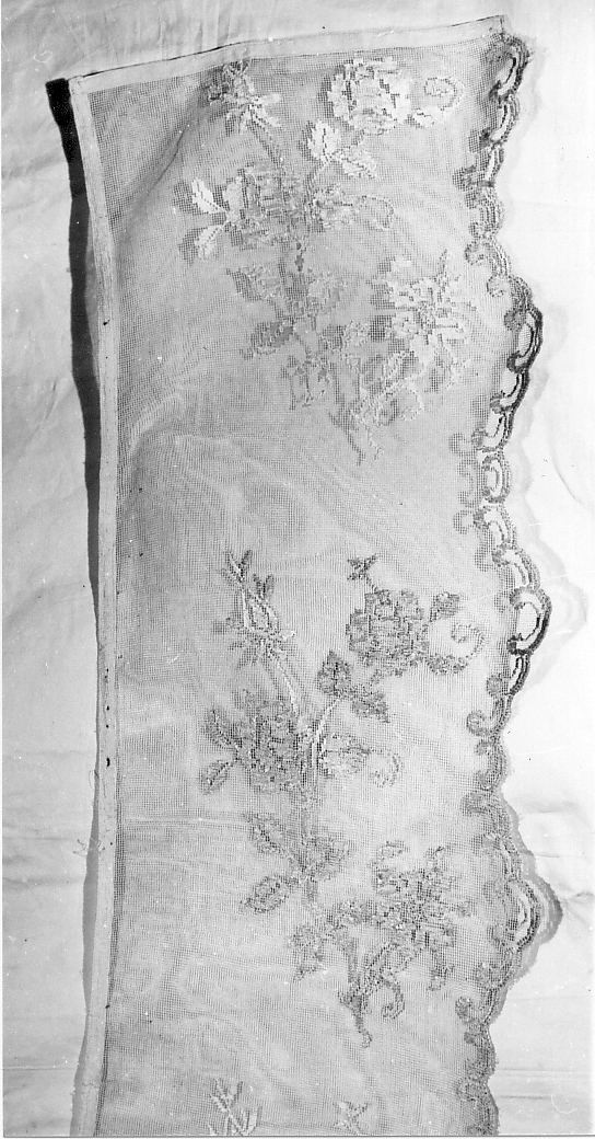 bordura, opera isolata - manifattura abruzzese (secc. XIX/ XX)