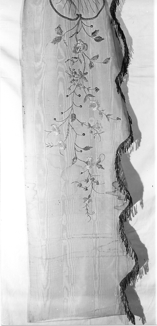 bordura, opera isolata - manifattura abruzzese (secc. XIX/ XX)