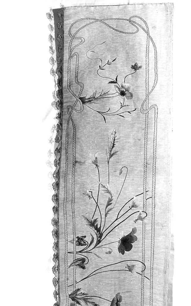 bordura, opera isolata - manifattura abruzzese (sec. XX)