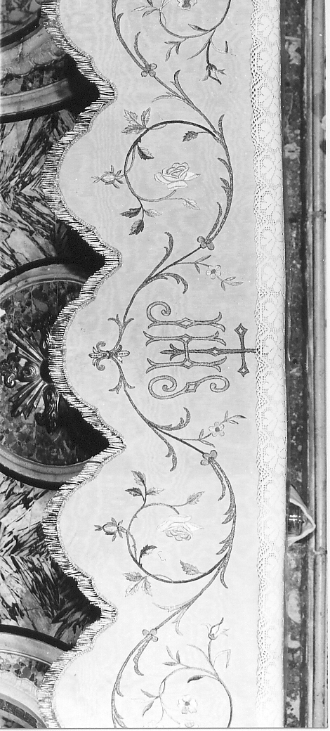 bordura, opera isolata - manifattura abruzzese (secc. XIX/ XX)