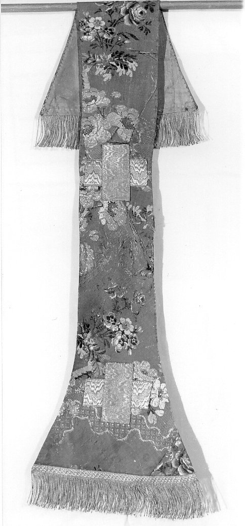 manipolo, elemento d'insieme - manifattura italiana (terzo quarto sec. XVIII)