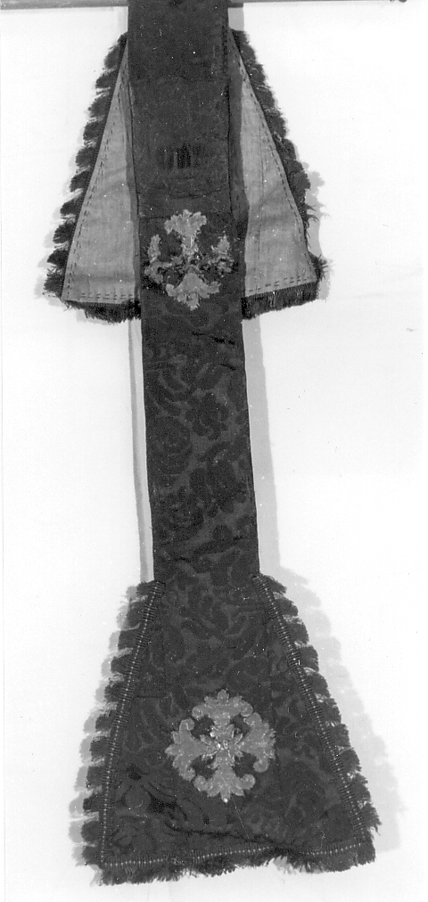 manipolo, elemento d'insieme - manifattura italiana (ultimo quarto sec. XVII)