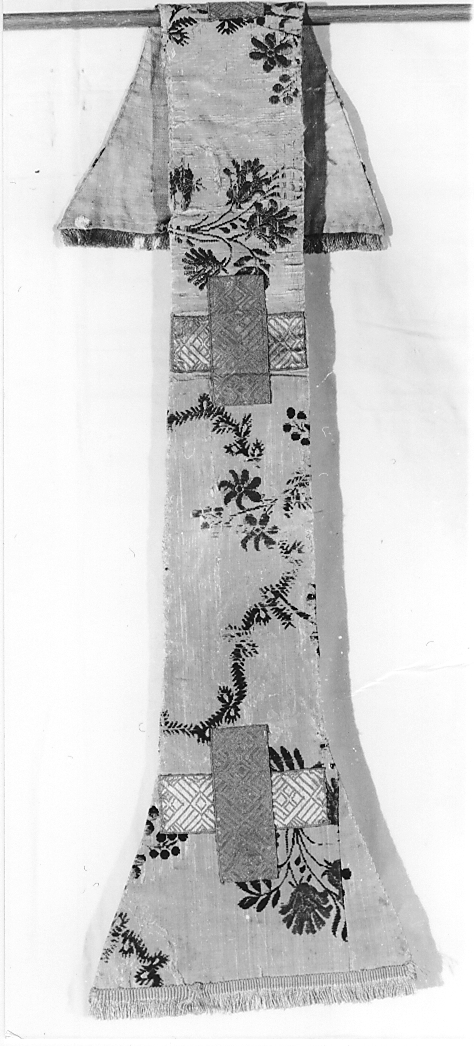 manipolo, elemento d'insieme - manifattura Italia meridionale (terzo quarto sec. XVIII)