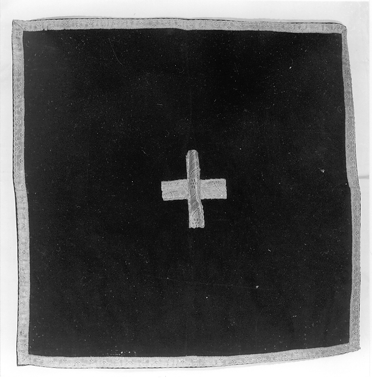 velo di calice, elemento d'insieme - manifattura italiana (secondo quarto sec. XIX)