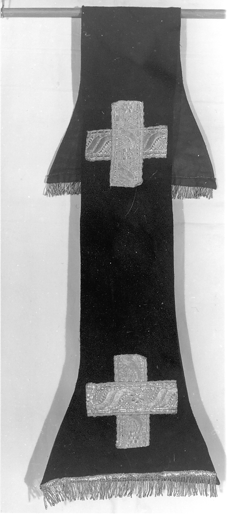 manipolo, elemento d'insieme - manifattura italiana (seconda metà sec. XIX)