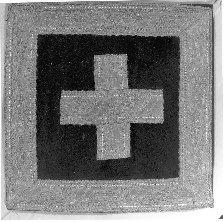 borsa, elemento d'insieme - manifattura italiana (seconda metà sec. XIX)