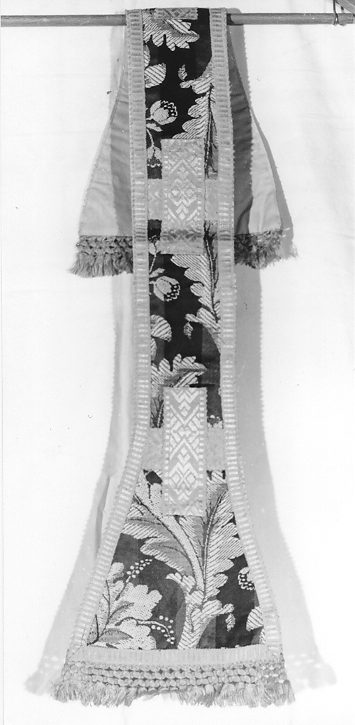 manipolo, elemento d'insieme - manifattura francese (secc. XVIII/ XIX)