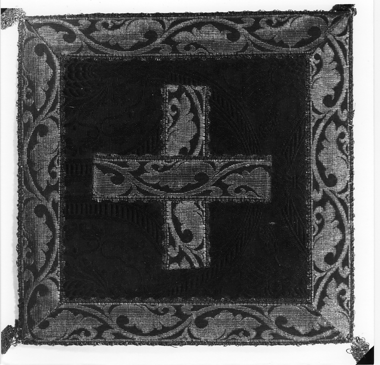 borsa, elemento d'insieme - manifattura italiana (seconda metà sec. XIX)