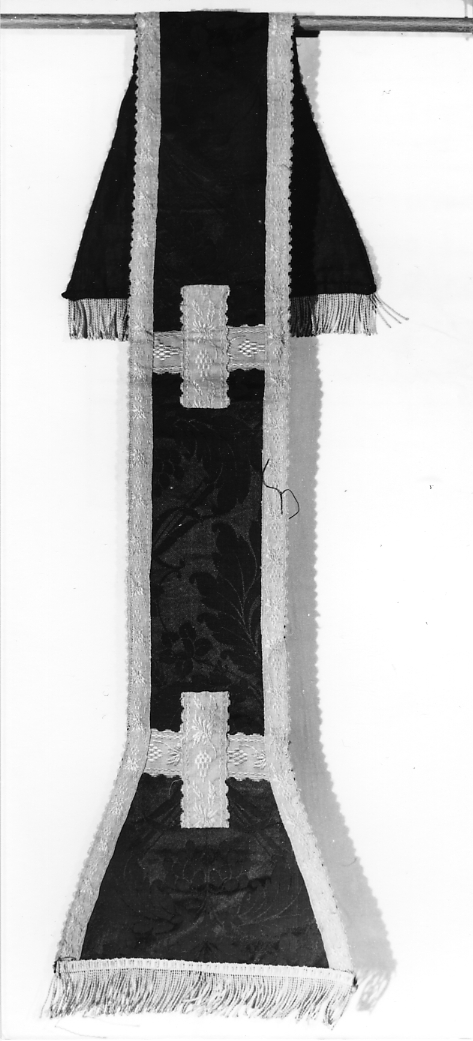 manipolo, elemento d'insieme - manifattura italiana (seconda metà sec. XIX)