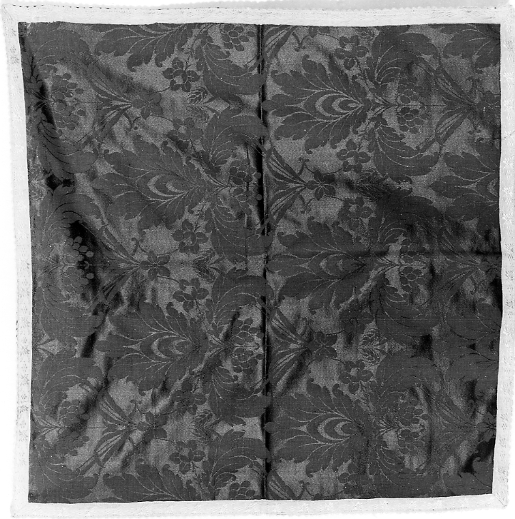 velo di calice, elemento d'insieme - manifattura italiana (seconda metà sec. XIX)