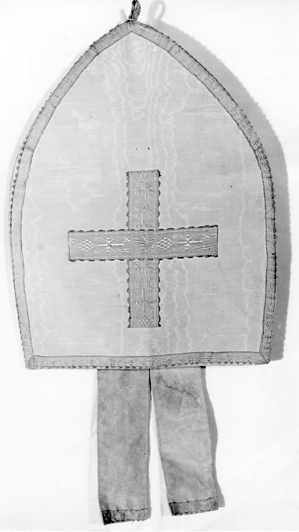 mitria, opera isolata - manifattura italiana (secc. XIX/ XX)