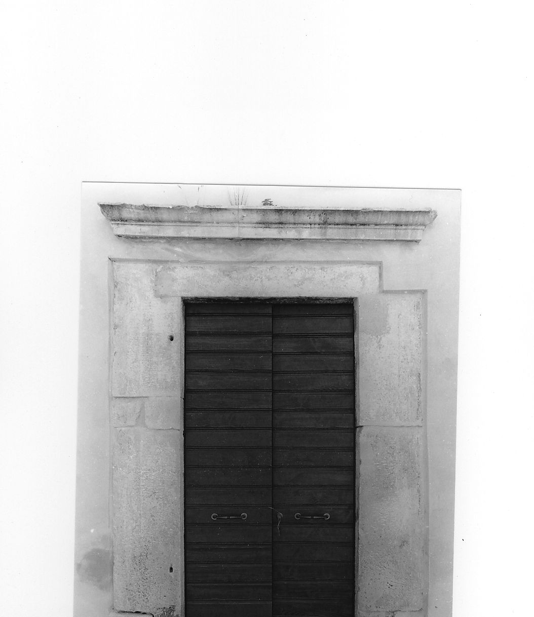 mostra di portale - ambito Italia centrale (sec. XVIII)