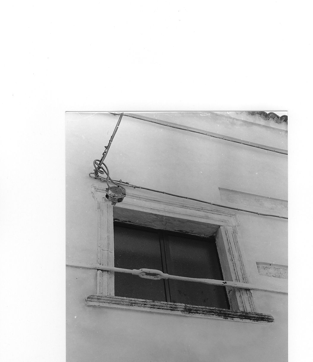 mostra di finestra - ambito Italia centrale (sec. XVIII)