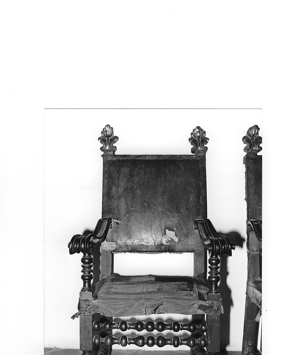 seggiolone, serie - ambito Italia centrale (sec. XVII)