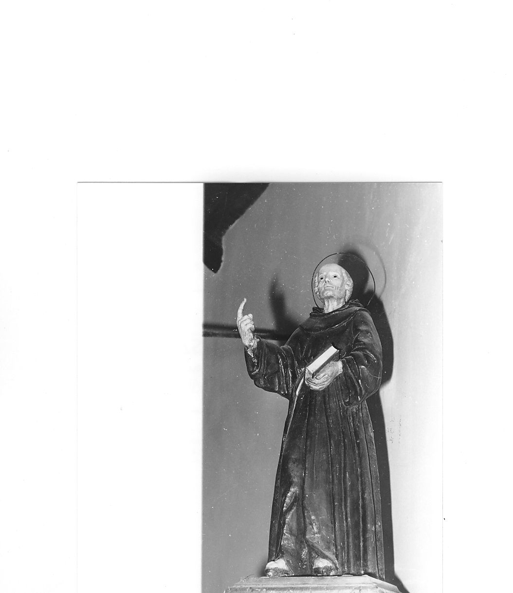 San Bernardino da Siena (statua) - ambito Italia centrale (sec. XVII)