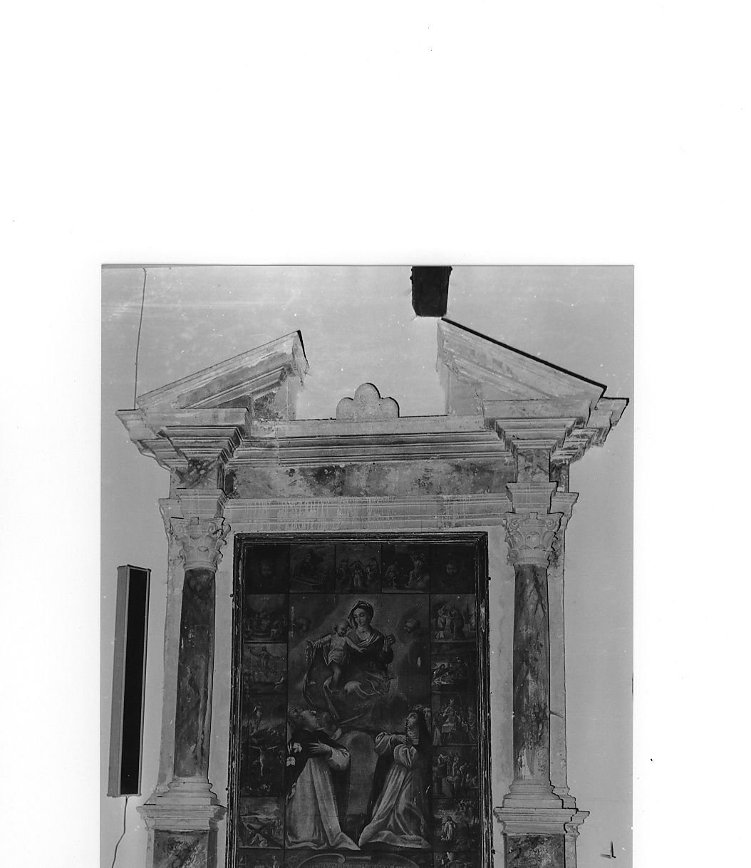 altare - ambito Italia centrale (sec. XVII)