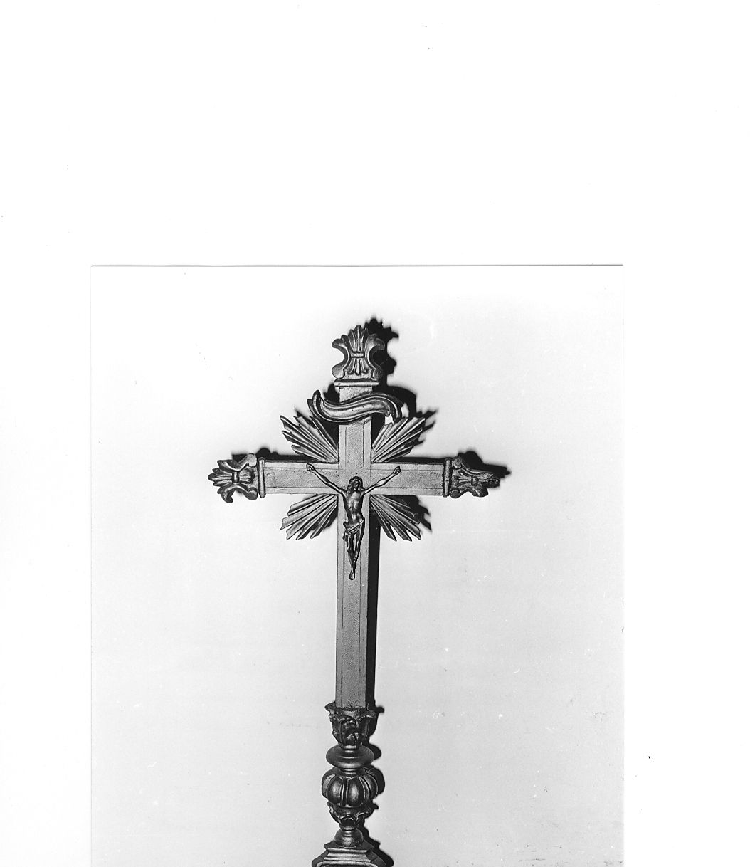 croce d'altare - ambito Italia centrale (sec. XIX)