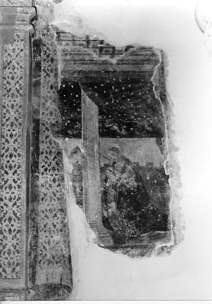 Madonna annunciata (dipinto) - bottega Italia centrale (sec. XVII)