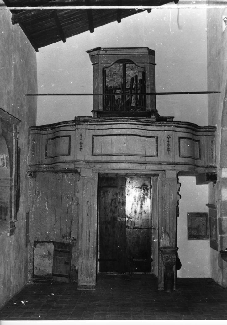 cantoria, opera isolata - bottega Italia centrale (sec. XIX)