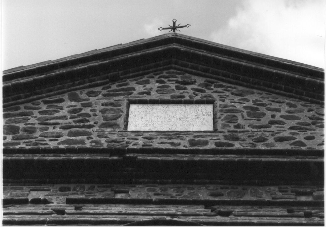 lapide, opera isolata - bottega Italia centrale (sec. XVIII)