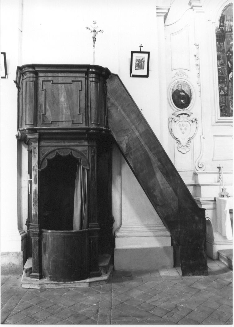 pulpito, opera isolata - bottega Italia centrale (sec. XIX)