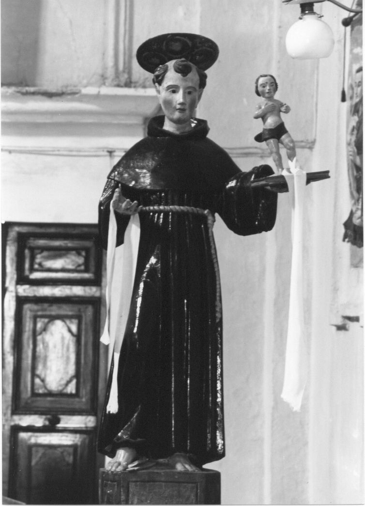 Sant'Antonio (statua processionale, opera isolata) - bottega Italia centrale (sec. XVIII)